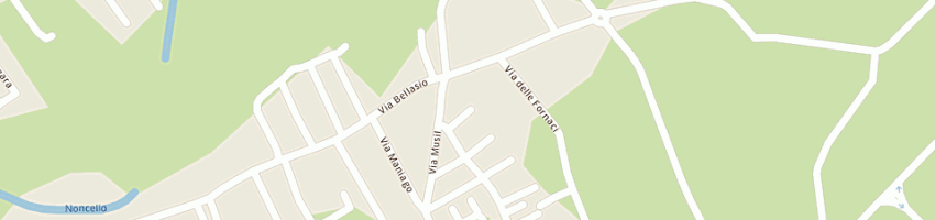 Mappa della impresa manfre' bruno a CORDENONS