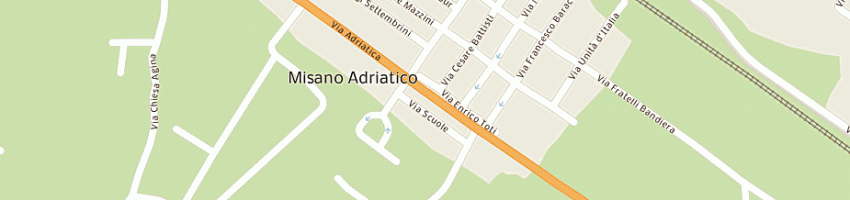 Mappa della impresa officina fabbri di fabbri giovanni massimiliano e c snc a MISANO ADRIATICO