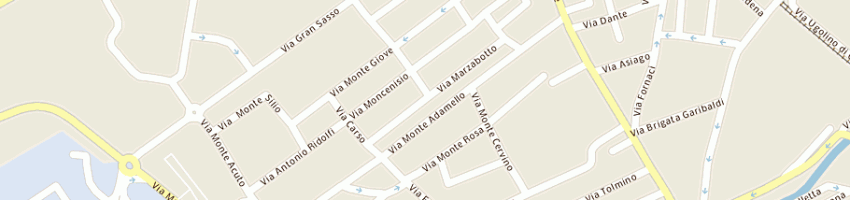 Mappa della impresa pierini rosignoli concetta a PERUGIA