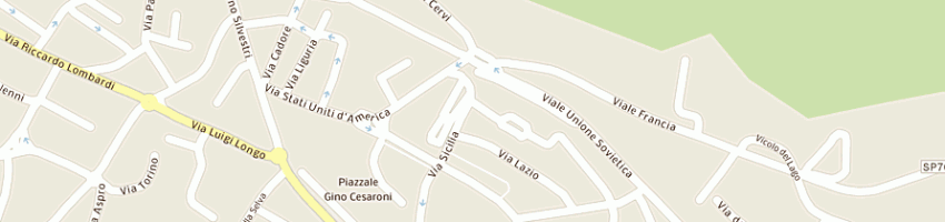 Mappa della impresa de romanis filippo a ROMA