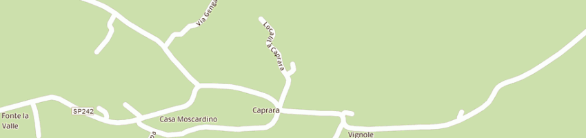 Mappa della impresa studio ricerca belardi mario sas a GUALDO TADINO