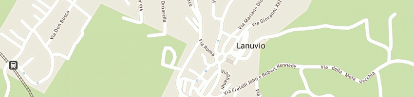 Mappa della impresa mode 2001 di leoni giovanna e c snc a LANUVIO