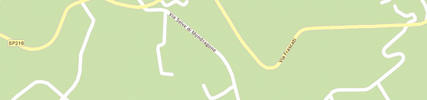 Mappa della impresa zoratti maurizio a MONTE PORZIO CATONE