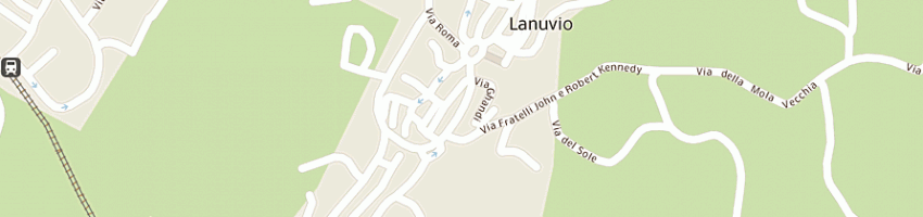 Mappa della impresa poste italiane a LANUVIO