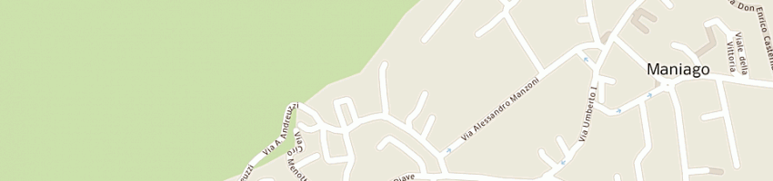 Mappa della impresa selva antonio e figli a MANIAGO
