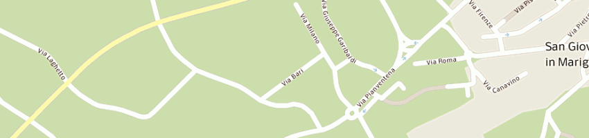 Mappa della impresa sarti alberto a SAN GIOVANNI IN MARIGNANO