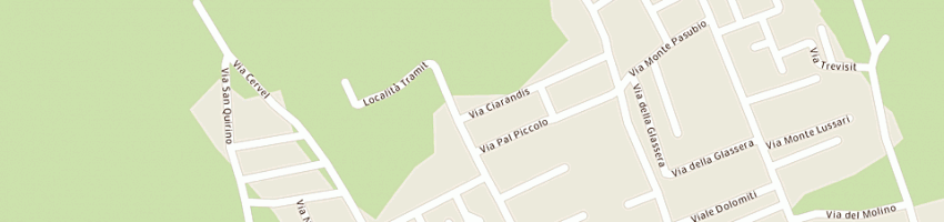 Mappa della impresa de piero maurizio a CORDENONS