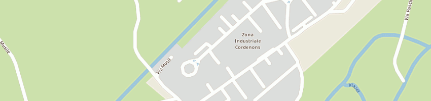 Mappa della impresa svap di roveredo luciano e c (sas) a CORDENONS