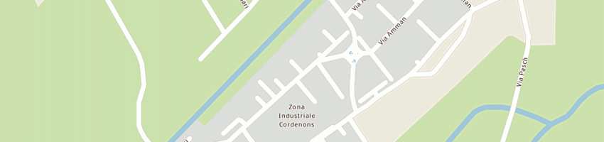 Mappa della impresa nuova omp srl a CORDENONS