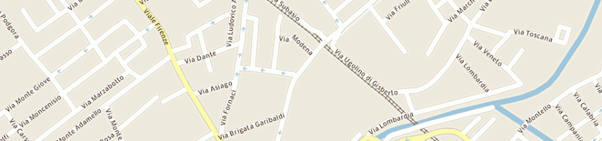 Mappa della impresa fuso vincenzina a FOLIGNO