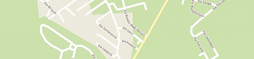 Mappa della impresa flli paoletti di paoletti angelo e c snc a ROMA
