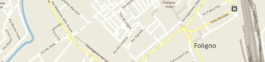 Mappa della impresa lucidi e mazzocchio snc a FOLIGNO