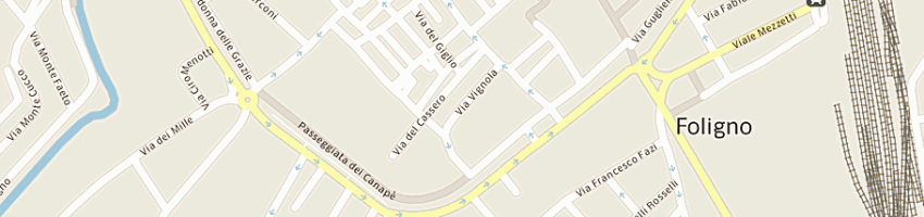 Mappa della impresa polisportiva disabili foligno soccoopa rl a FOLIGNO