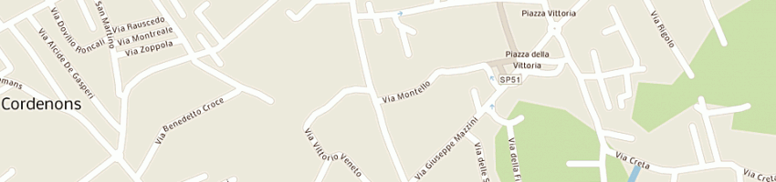 Mappa della impresa colorio alessandro a PORDENONE