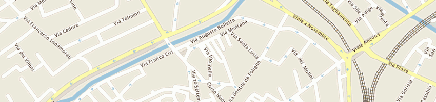 Mappa della impresa marani giuseppe a FOLIGNO
