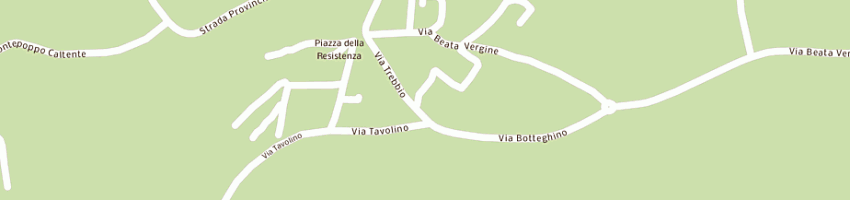 Mappa della impresa boccalini guerrina a MONTEGRIDOLFO