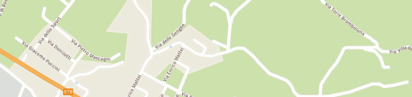 Mappa della impresa alessandroni francesca a URBINO