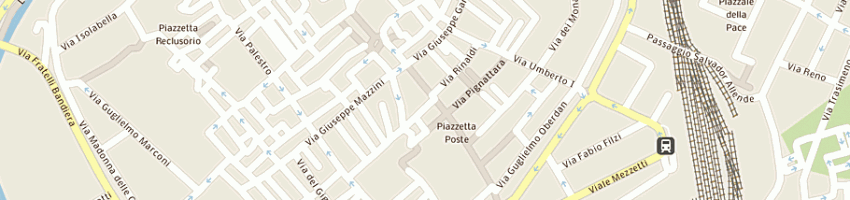 Mappa della impresa cassa di risparmio di foligno (spa) a FOLIGNO