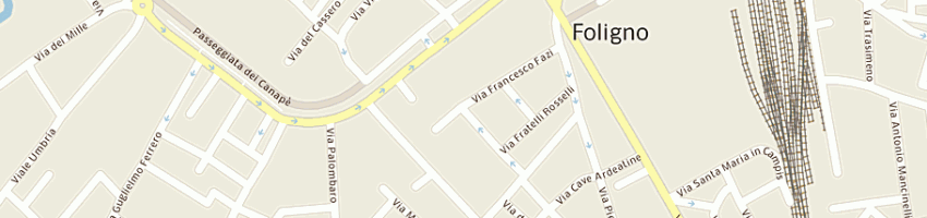 Mappa della impresa seprim sas a FOLIGNO