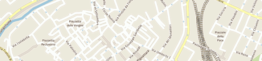 Mappa della impresa buccioli sergio a FOLIGNO