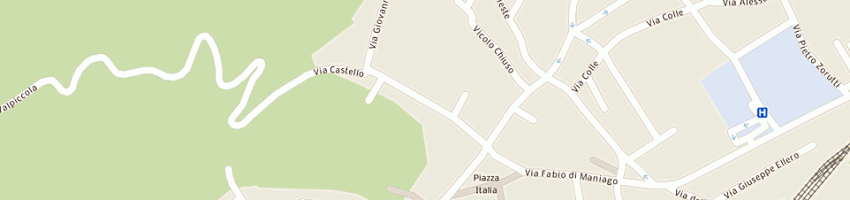 Mappa della impresa patrizio luciano a MANIAGO
