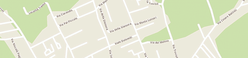 Mappa della impresa parrucchiera' silvana coiffeur' a CORDENONS