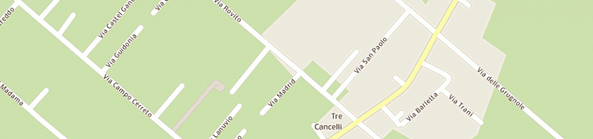 Mappa della impresa tre ferrone srl a ROMA