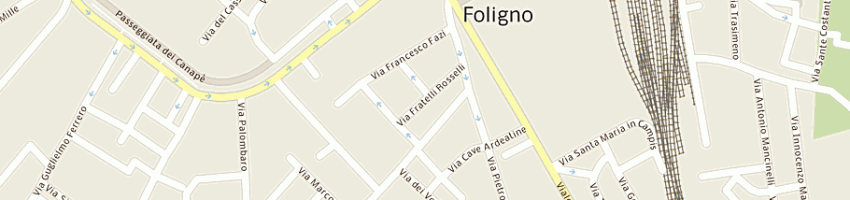 Mappa della impresa winner sas a FOLIGNO