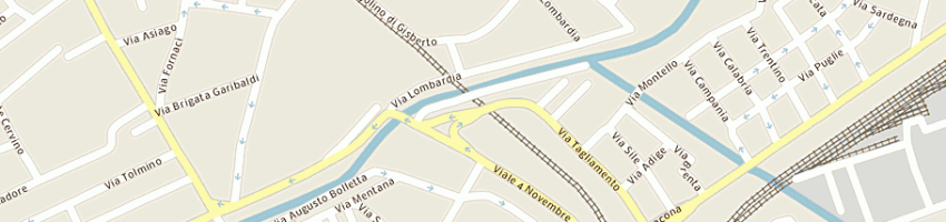 Mappa della impresa azienda usl n 3 a FOLIGNO