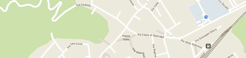 Mappa della impresa sequenzia carla a MANIAGO