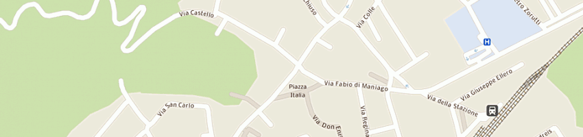 Mappa della impresa venier snc di venier pietro e francesca a MANIAGO