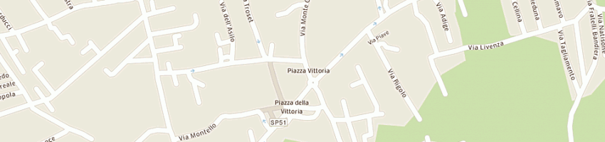 Mappa della impresa padovan paolo a CORDENONS