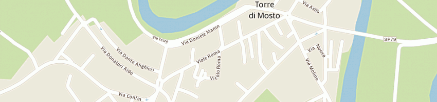 Mappa della impresa fedrigo consuelo a TORRE DI MOSTO