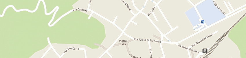 Mappa della impresa avon marco a MANIAGO