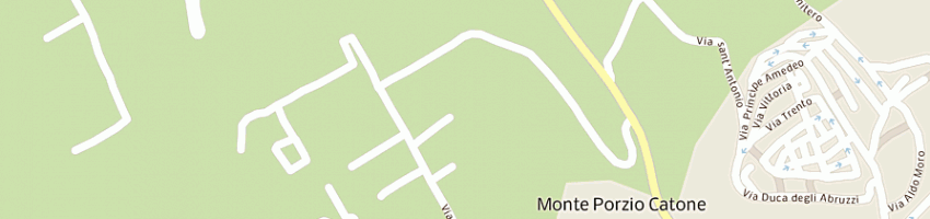 Mappa della impresa ricerche di base sicurezza ambienttecnoimpianti rbsat srl a MONTE PORZIO CATONE