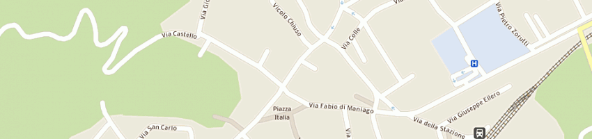 Mappa della impresa dovigo monica a MANIAGO