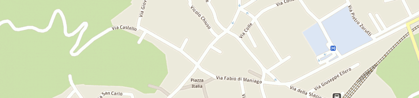 Mappa della impresa carlon remigio a MANIAGO