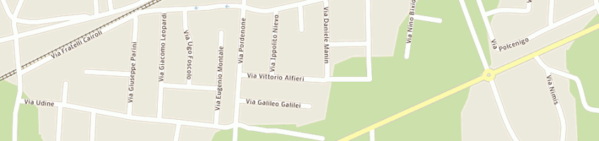 Mappa della impresa perin claudio a MANIAGO