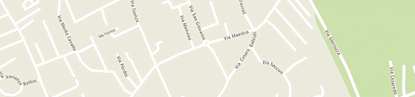 Mappa della impresa tecnofficina di ciganotto p e roman s snc a CORDENONS