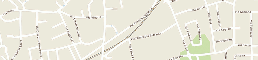 Mappa della impresa antonio pontello e c sas a MANIAGO