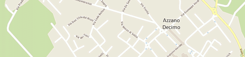 Mappa della impresa gregorutti marzia a AZZANO DECIMO