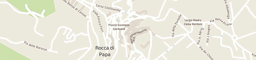 Mappa della impresa botti claudio a ROCCA DI PAPA