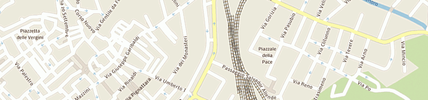 Mappa della impresa hotel della torre srl a FOLIGNO