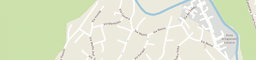Mappa della impresa milanese bruno a MANIAGO