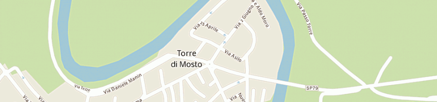 Mappa della impresa banca popolare friuladria spa a TORRE DI MOSTO
