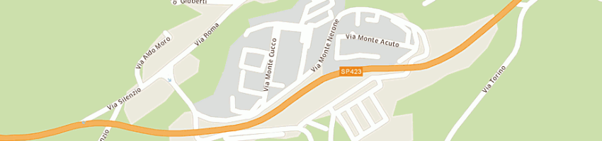 Mappa della impresa euroline salotti srl a URBINO