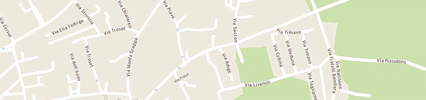 Mappa della impresa viera renzo a CORDENONS