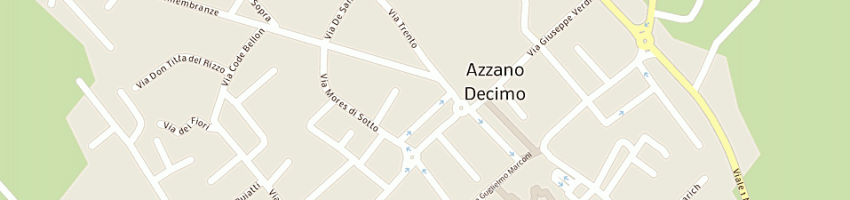 Mappa della impresa pegolo piergiorgio a AZZANO DECIMO
