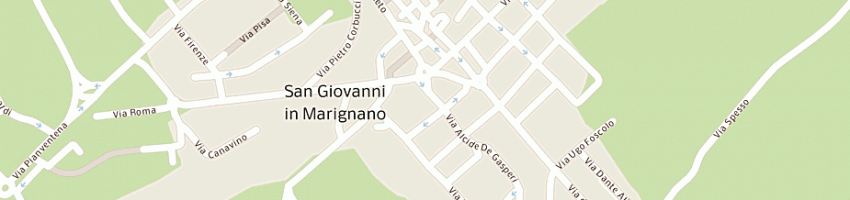Mappa della impresa rossetti andrea a SAN GIOVANNI IN MARIGNANO