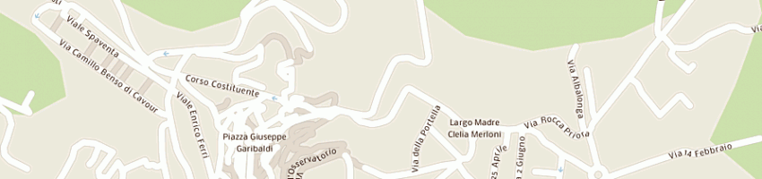 Mappa della impresa calcagni davide a ROCCA DI PAPA